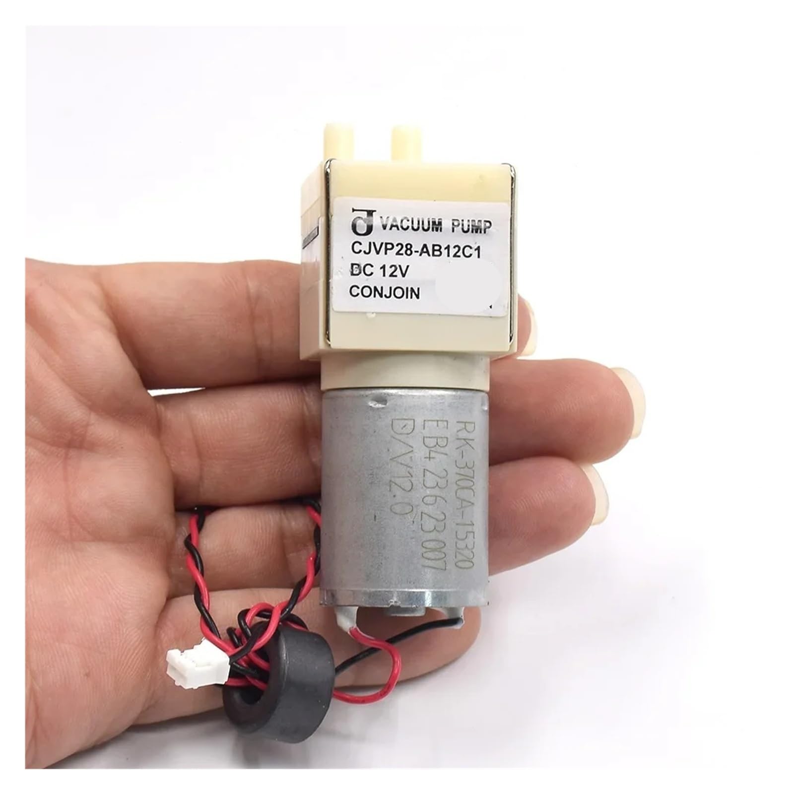 CJVP28-AB12C1 Mini Vakuumpumpe DC 12V Micro 370 Motor Elektrische Luftpumpe Kleine Unterdruck Saugpumpe for Roboter Reiniger