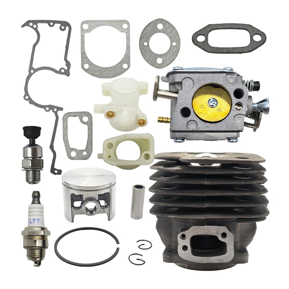 Kit carburateur piston cylindre 52mm tronçonneuse 268 272 61 admission 574331601