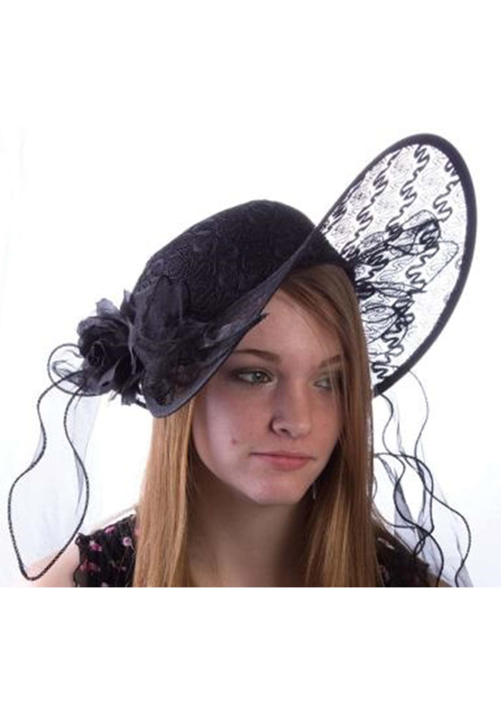 HMS Ladies Derby Hat, Black, One Size