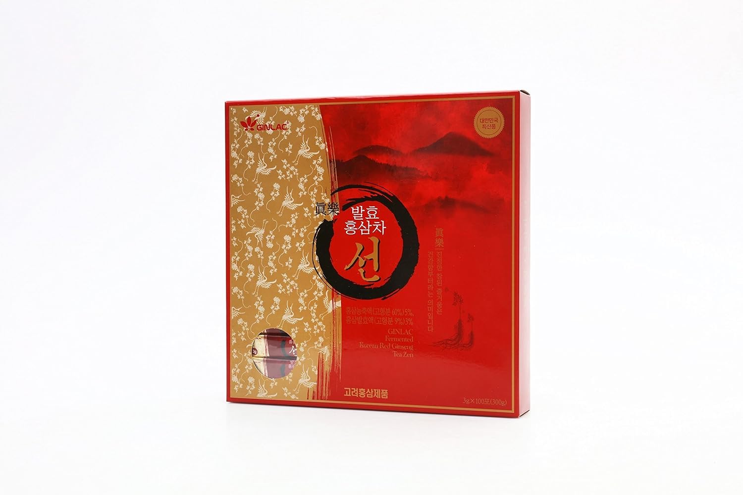 Té al ginseng rosso ZEN 100 bustine di té