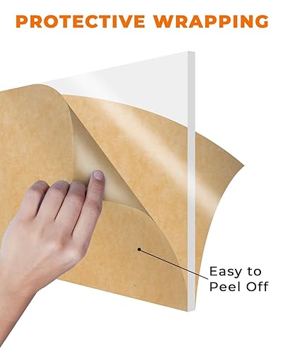 Miniatura 6 de Falken Design Hoja de plexiglás acrílico, transparente, 30 "x 40" x 18"