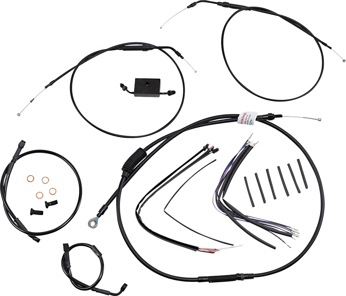 Brand Blk Burly Cntrl Kit 14" Tbar Blk B30-1267 New