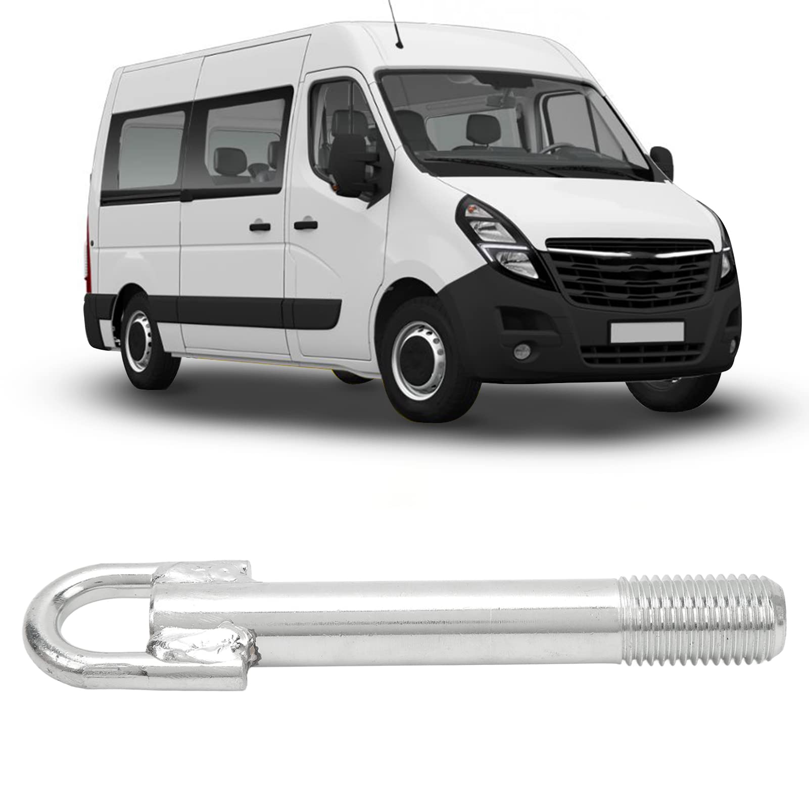 Gancio Traino 8200592052 Sostituzione per Daily,Interstar, 1998-2013,Master 1998-2013,Acciaio Forgiato,OE 4500594 4416648 9160894