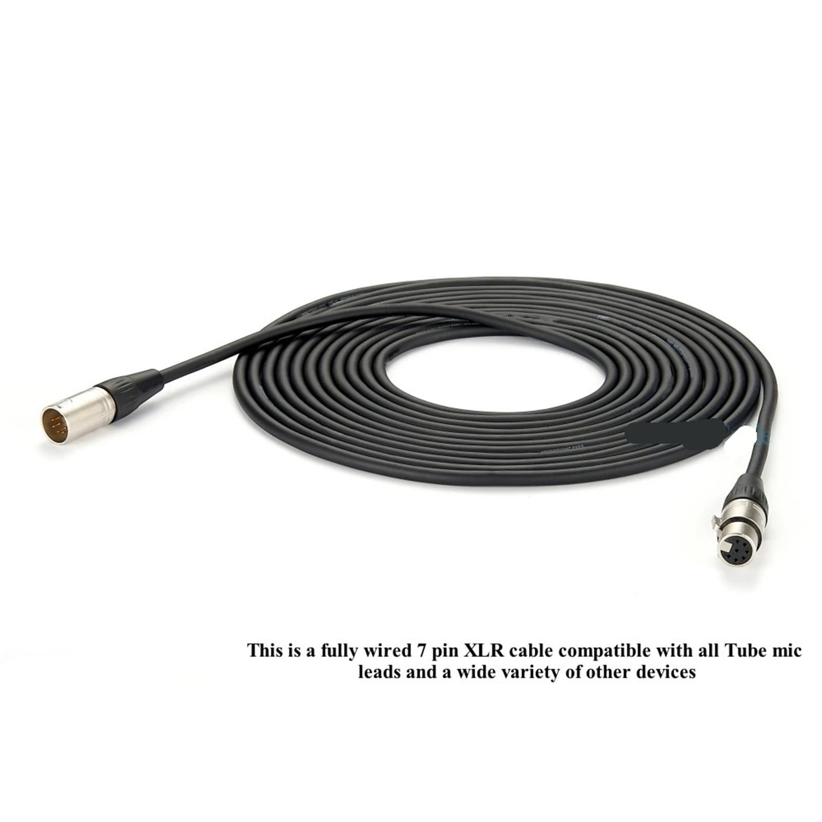 Cavo for Microfono a Tubo XLR a 7 Pin Cavo di prolunga XLR Maschio-Femmina Cavo connettore Audio XLR for Microfono e Audio