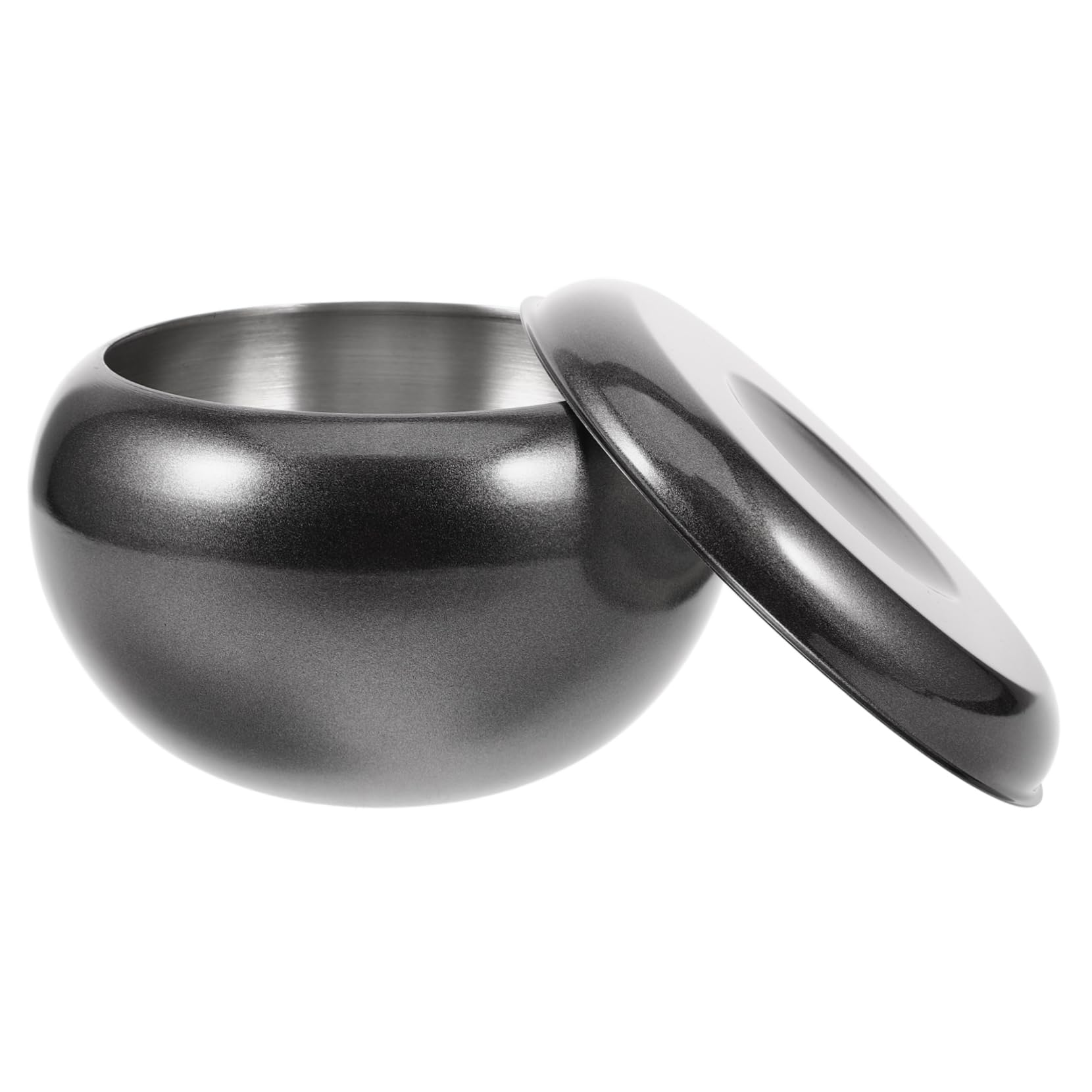 COLLBATH Tazón De Inoxidable Para Ensaladas y Alimentos Bowl Portátil Para Arroz y Frutas Para Reuniones Familiares y Eventos