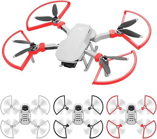 Protector Accessories for D-JI Mavic Mini 2  Mini 2 SEMini SE Drone Propeller Guard Protective Cage Ring Quick Release Wing (Color  Gray)