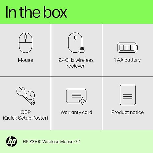 Miniatura 6 de HP Ratón inalámbrico Z3700 G2 (Oil Slick)