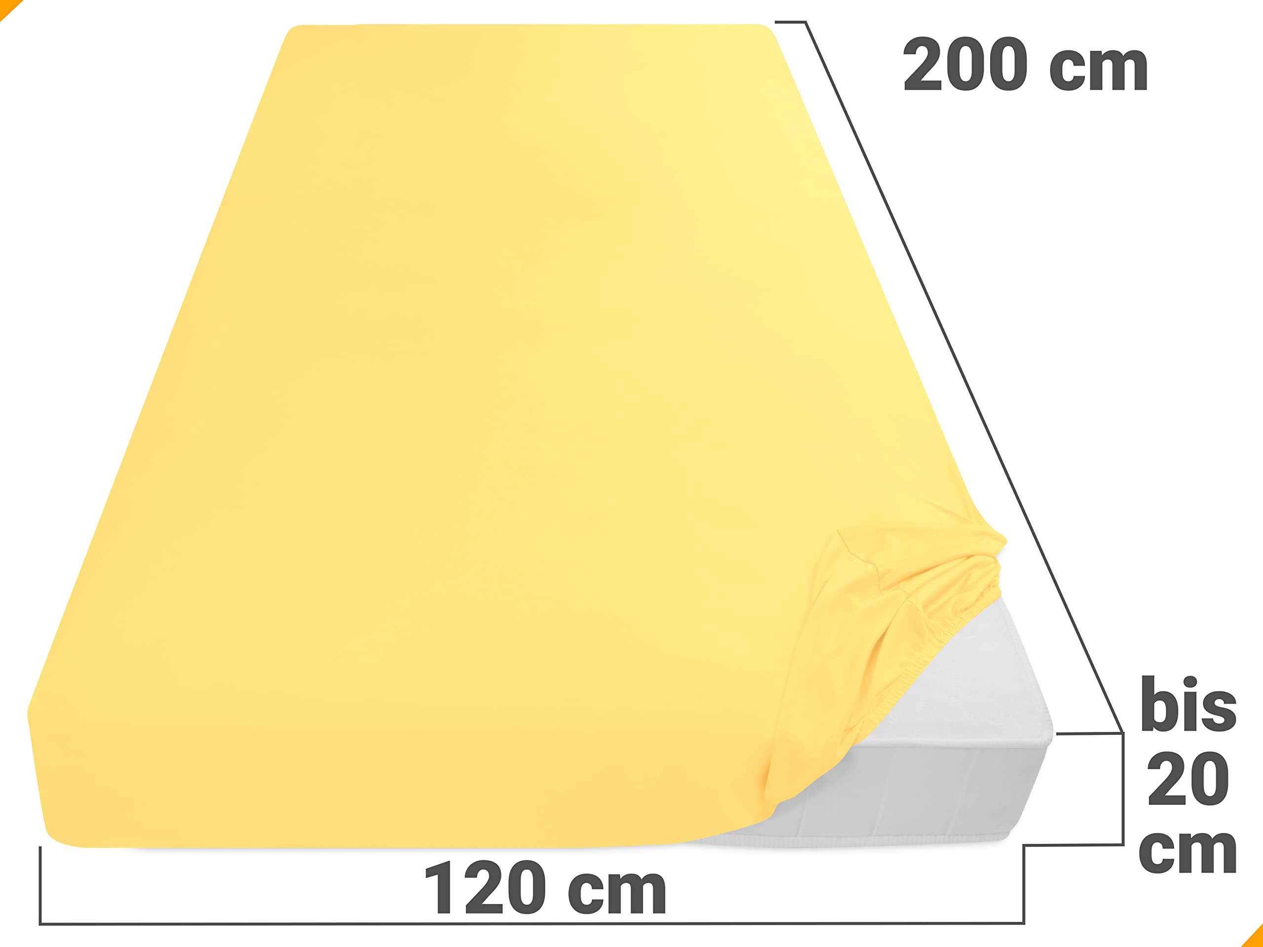 Npluseins Microfibre Fitted Sheet, Breathable and Suitable for Allergy Sufferers 1519.2192, Microfibre, 100% polyester - Image 3
