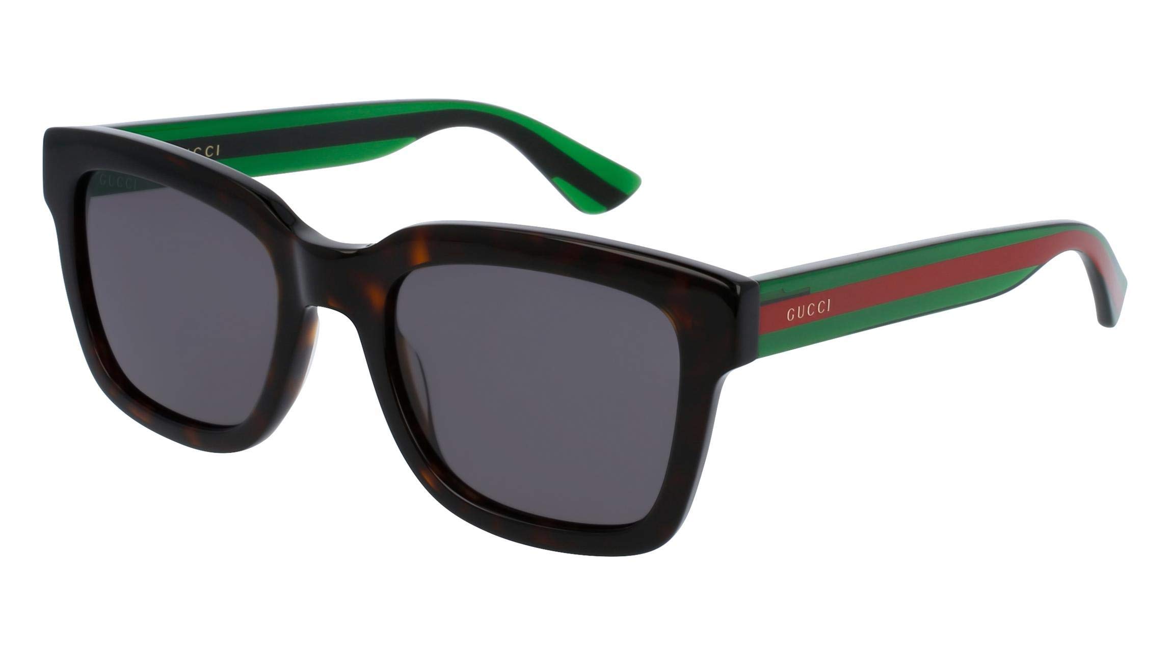Gucci Men's GG0001S Sunglasses, Green, 52 Mm