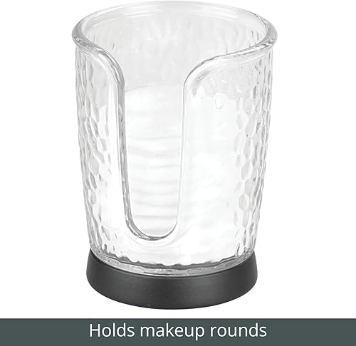 Miniatura 6 de mDesign - Dispensador de tazas de papel desechable compacto y compacto, de plástico, soporte de almacenamiento para enjuagar tazas en encimeras de