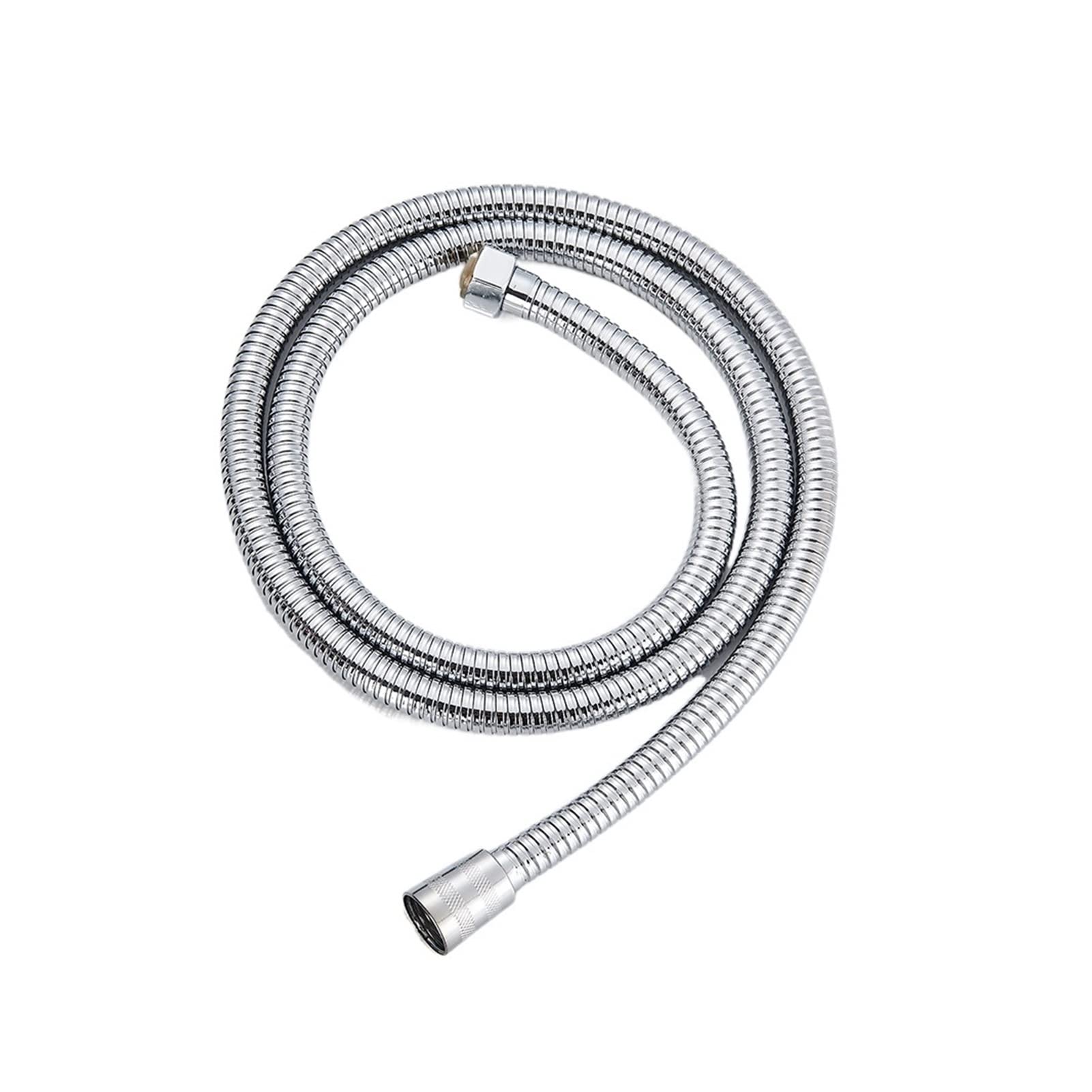 Tubo in acciaio inox Premium, Flessibili doccia senza pieghe Tubo flessibile da 59 pollici for soffione doccia portatile Tubo flessibile sostitutivo for doccia Flessibile in acciaio inossidabile Anti-
