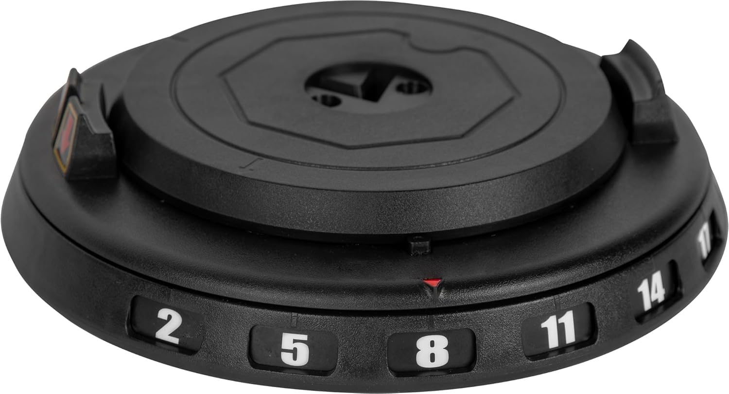 VirtuFit Kettlebell regolabile 2/20 kg | Costruzione in acciaio resistente | Allenamento funzionale, crossfit e sport di forza | Manico ergonomico | Nero