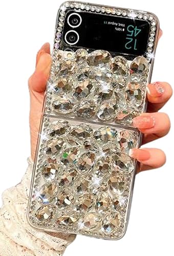 Funda para Motorala Razr 2023, diseño femenino con diamantes, diseño femenino para Moto Razr 2023, con diamantes de imitación de cristal brillante,