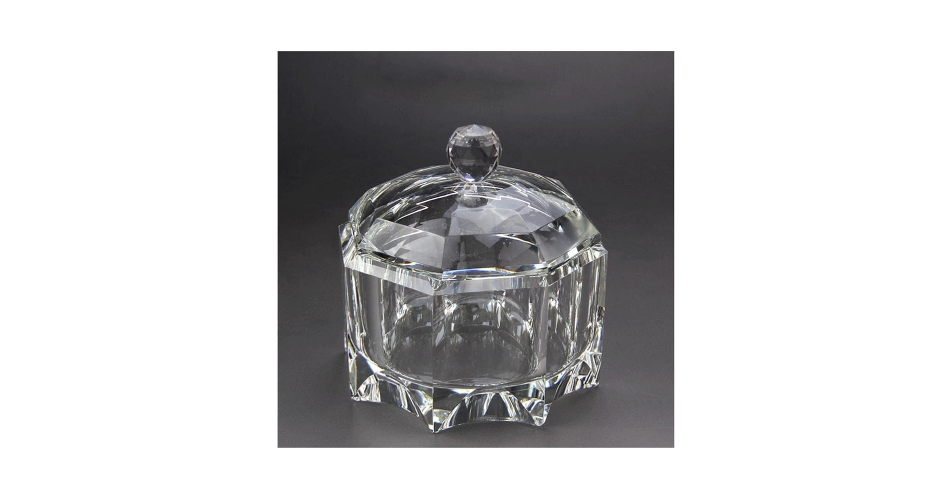 【未使用品】バカラ クリスタルガラス灰皿 バカラ 灰皿 ○ キャディックス アッシュトレイ 小皿 小物入れ