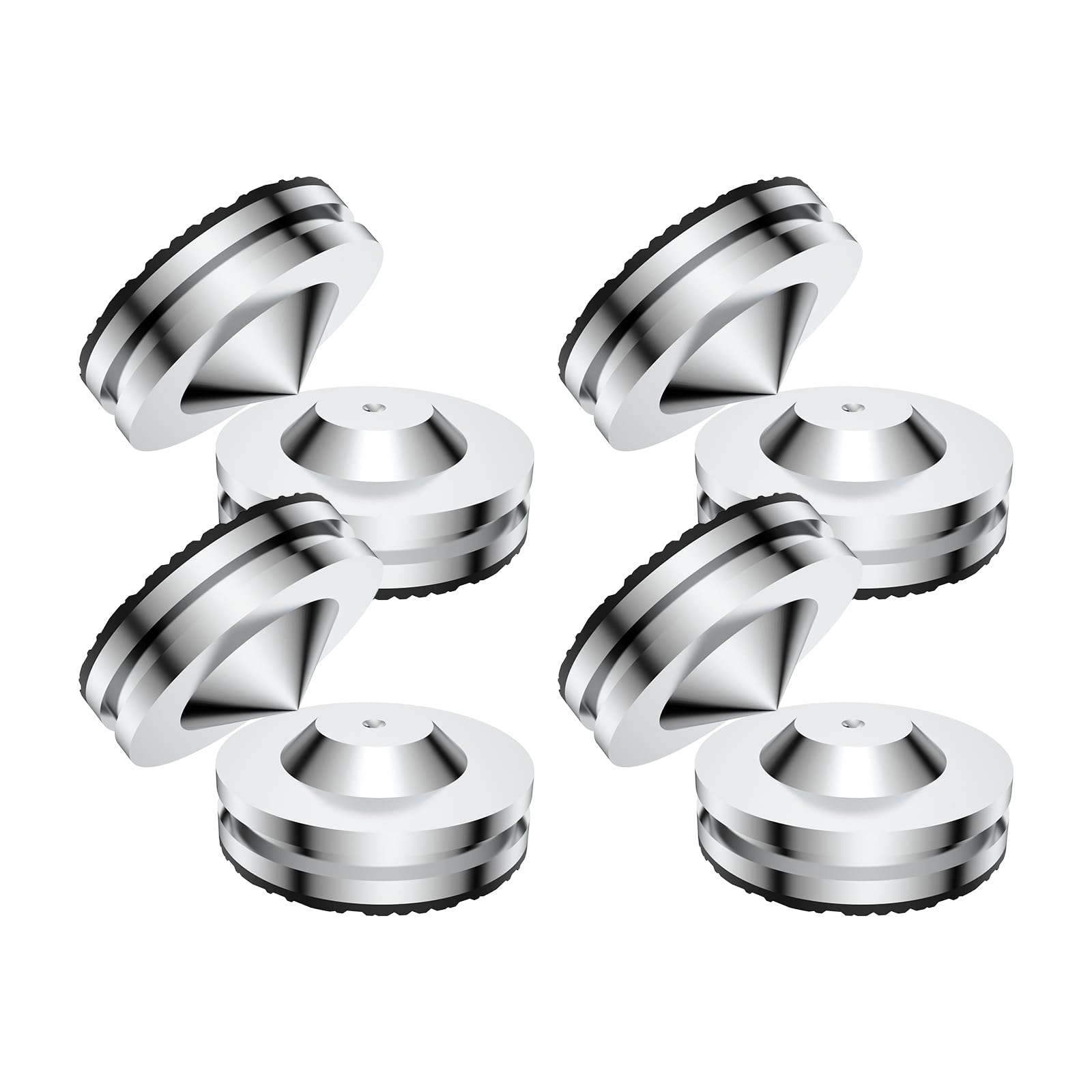 Tertullus 4 piedini per altoparlanti anti-vibrazione 27 mm × 11 mm