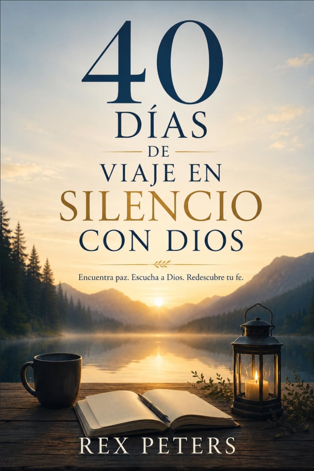 40 Días de Viaje en Silencio con Dios: Un devocional para encontrar paz en medio del ruido, escuchar el susurro de Dios en la vida cotidiana y redescubrir tu fe paso a paso