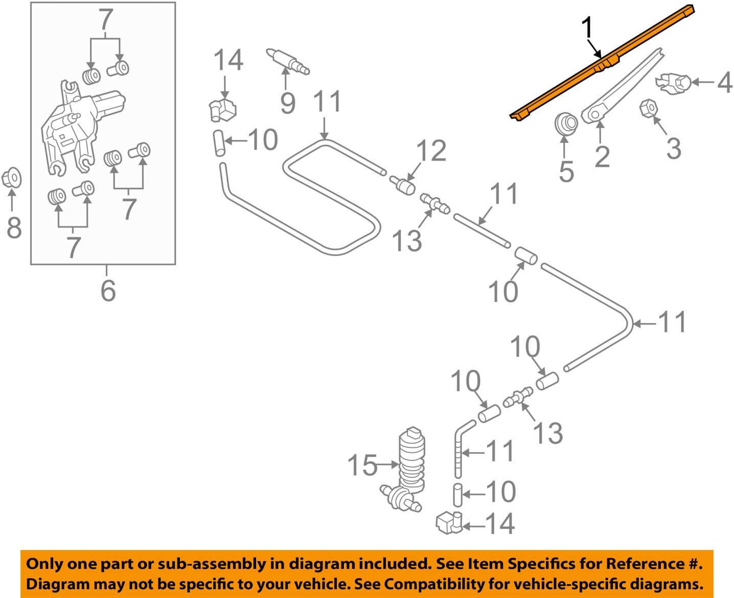 Volkswagen Wiper Blade - 5GM955-427B