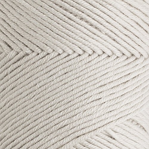 3 Skein La Mia Baby 50% Cotton Total 10.5 Oz Each 3.5 Oz (100 G) / 218Yd (200M), Medium, Worsted, Super Soft Yarn, Best For Baby And Amigurumi, Beige - L047 #TOP1