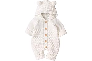 OBEEII Knitted Newborn Outfits-Charming Warmth for Little Ones