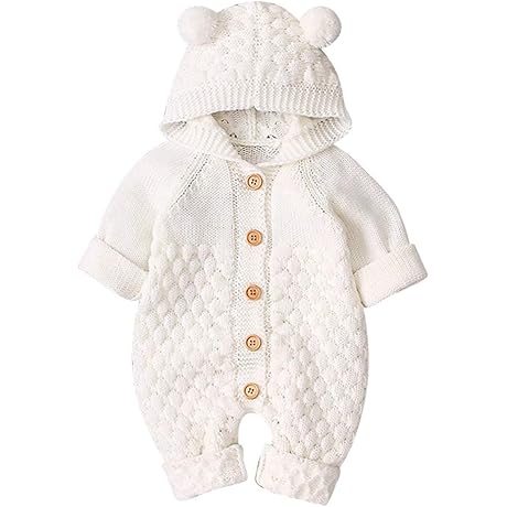 OBEEII Knitted Newborn Outfits-Charming Warmth for Little Ones