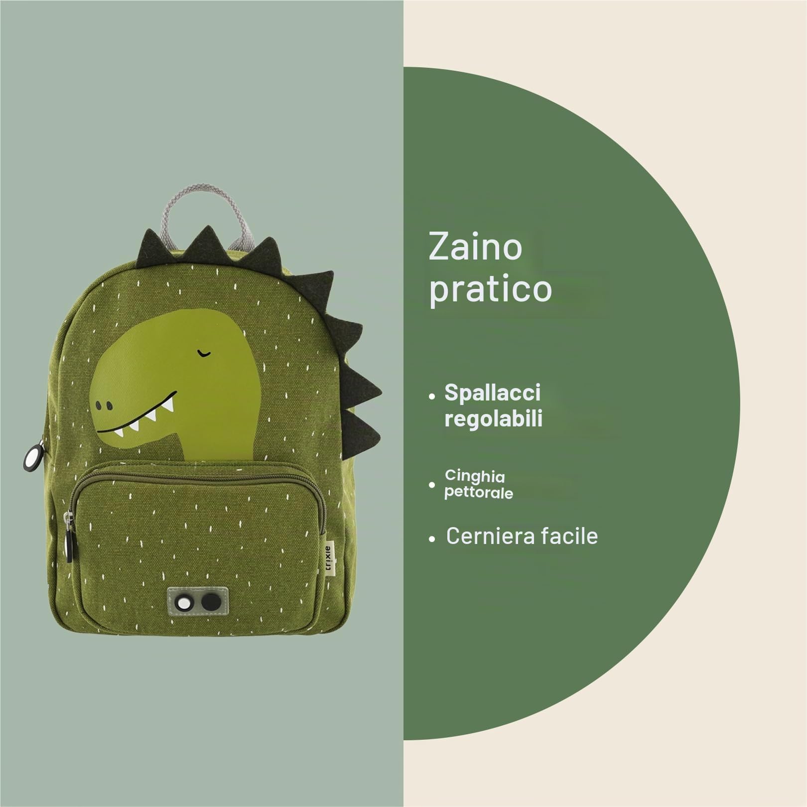 Trixie Zainetto - Zaino per bambino - Per ragazzi e ragazze - Piccola borsa da palestra