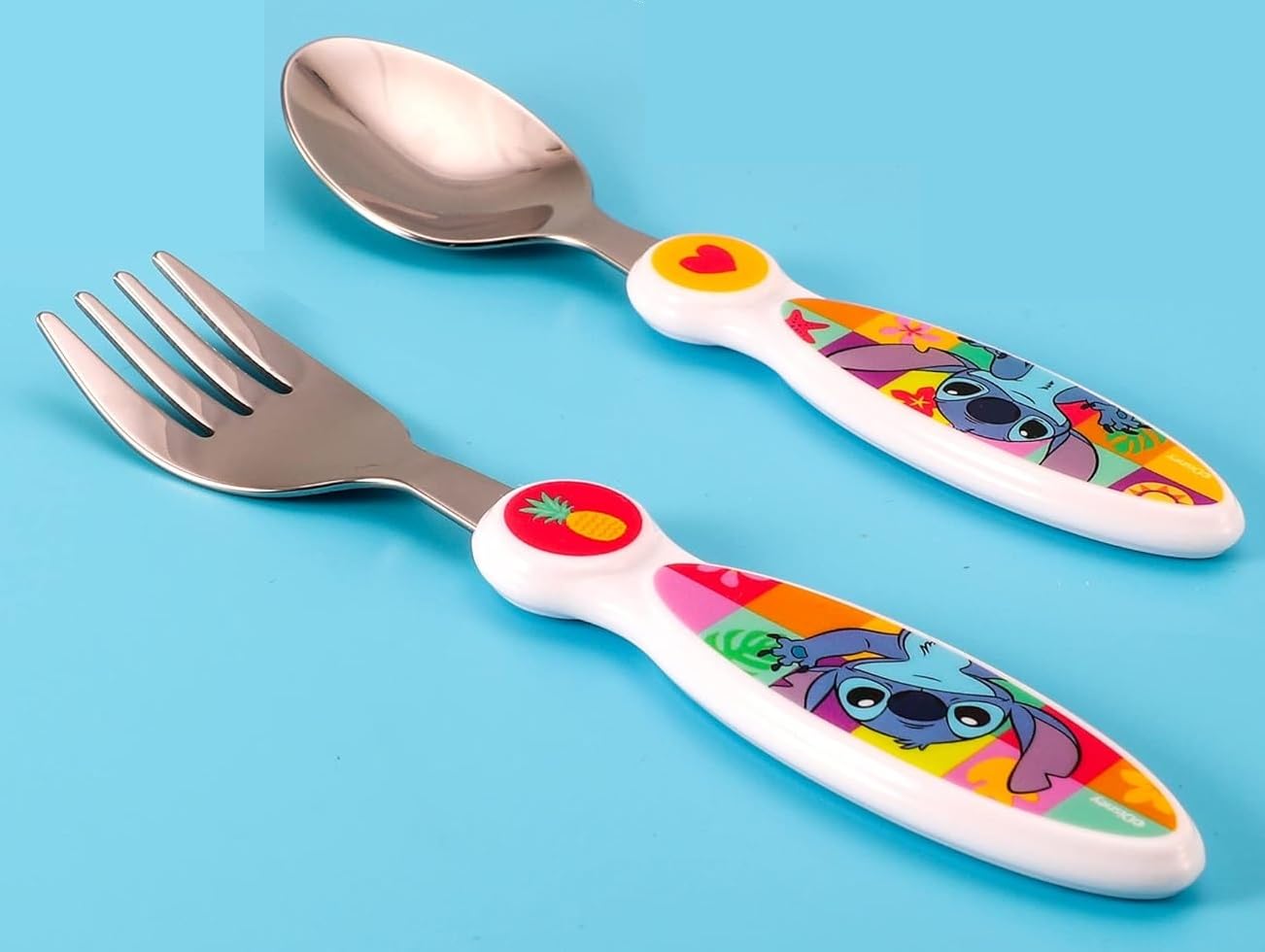 VINGVO Ensemble De Cuillères à Fourchette Pour Tout-petits Ensemble De