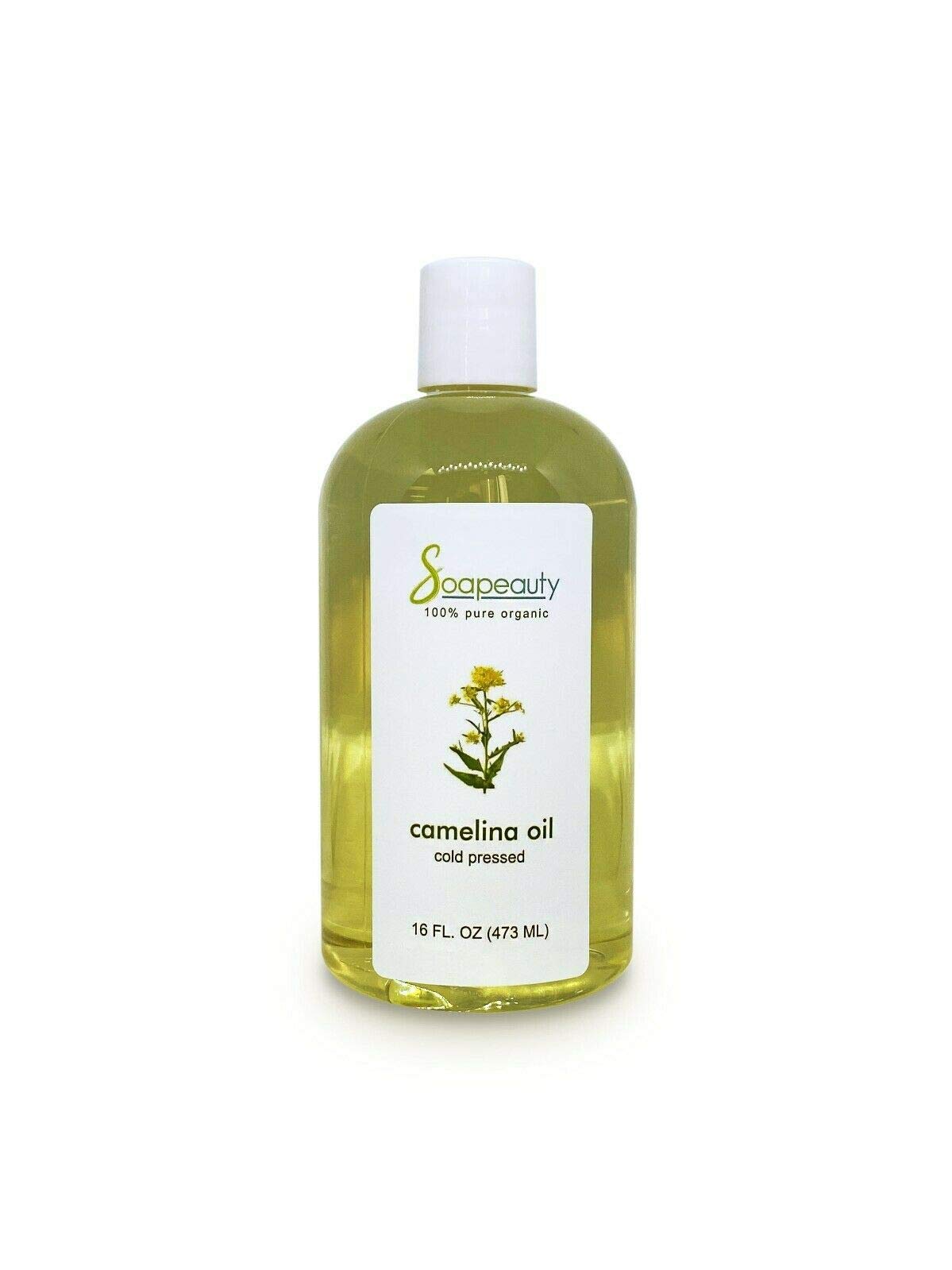 Soapeauty CAMELINA OIL cold Pressed 100% Pure Natural 16 OZ