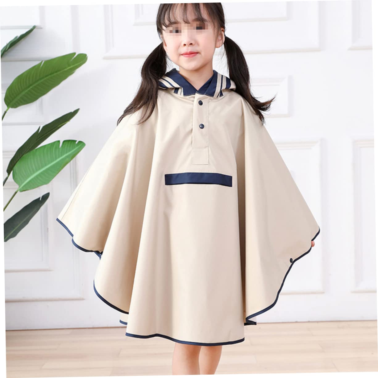 abbigliamento da pioggia per ragazze giacche piovere mantello cappotti adolescenti poncho antipioggia con cappuccio indumenti impermeabili per impermeabile per