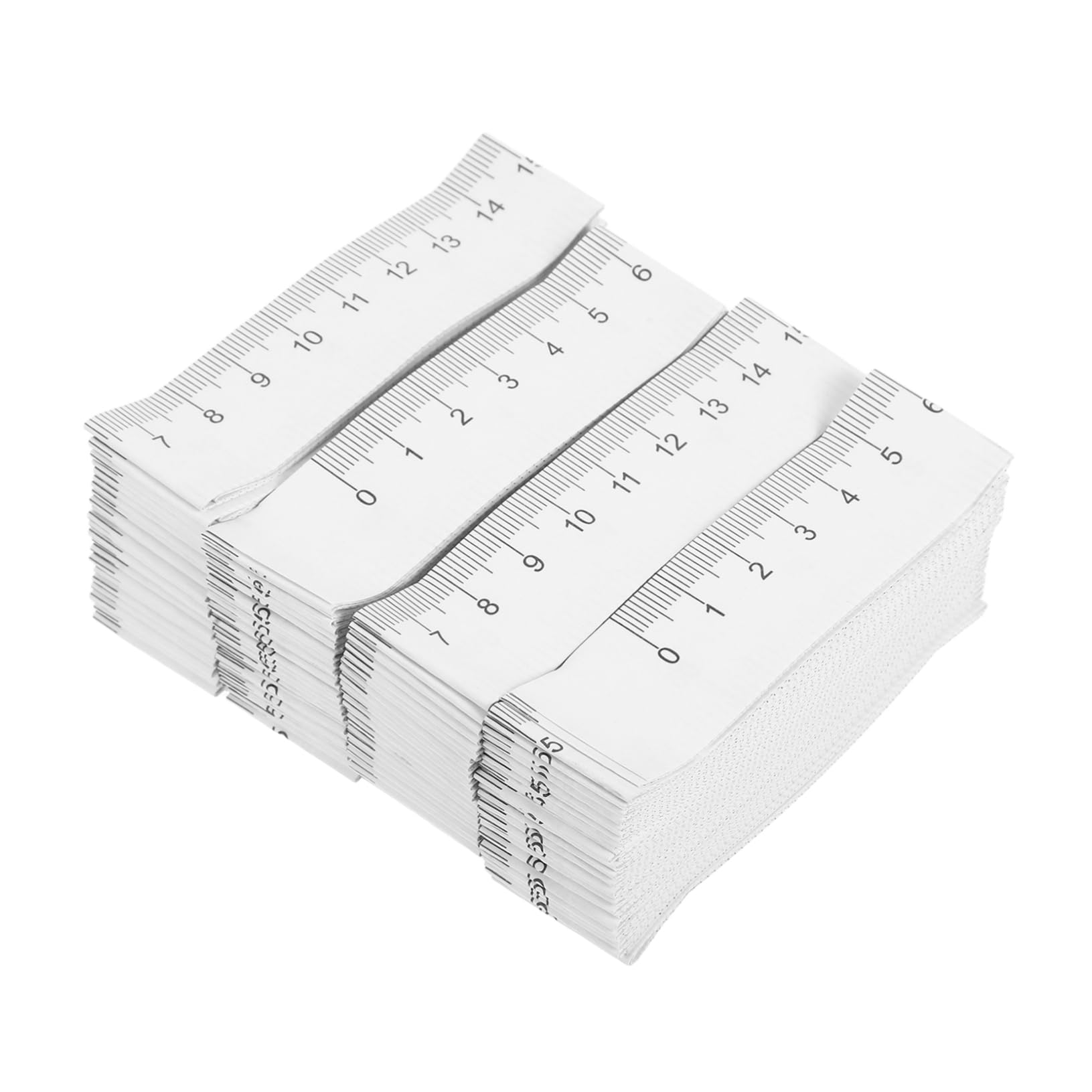 VILLCASE 100pcs Tape Measures Paper Tape Ruler Newborn Head Boys and Girls Head Disposable Easy-to-Read for Wounds