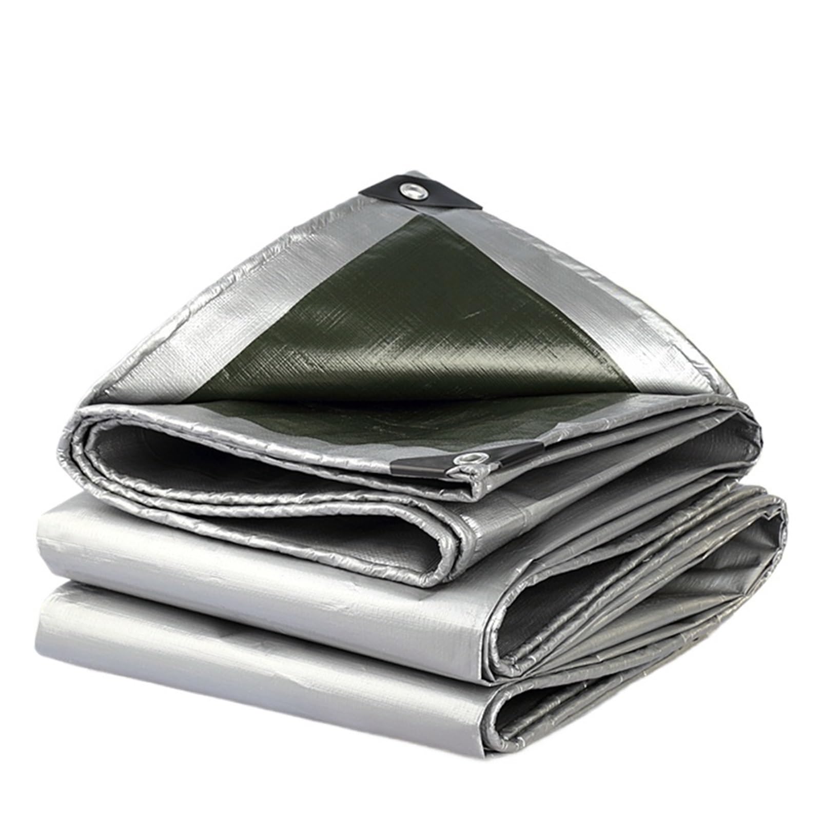 Chenghw 2X2m 0.32Mm Pe Tarpaulin Rainproof Cloth Outdoor Awning Garden Plant Shed Truck Canopys Waterproof Shading Sail Pet Dog House Cover(2X2m)