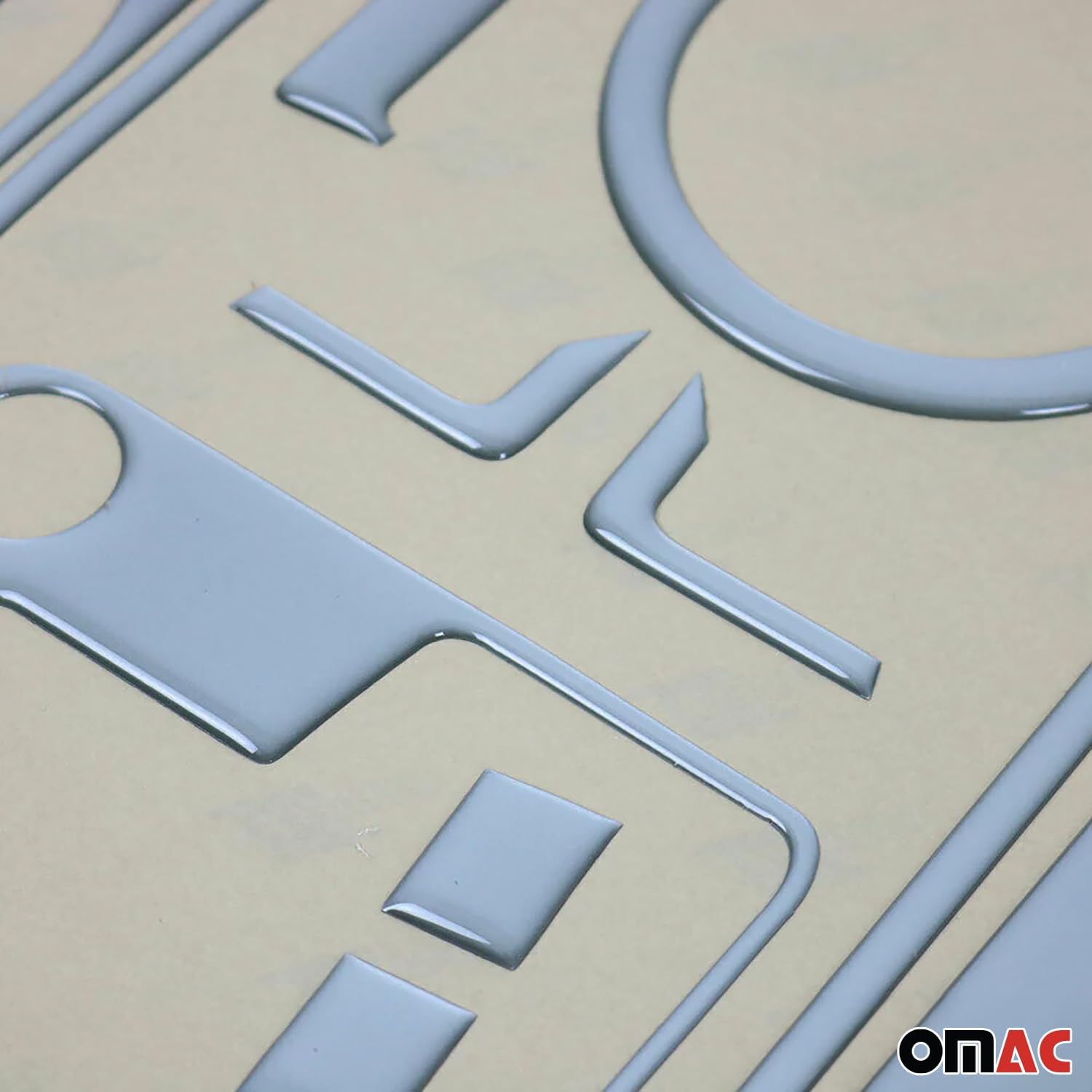 OMAC Aluminium Look Dashboard Console Trim Kit for VW Jetta A6 2011-2014 22 Pcs