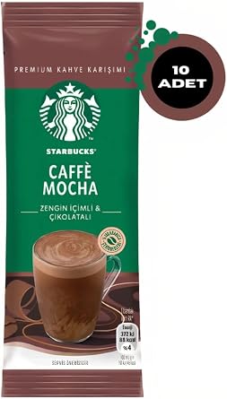 Starbucks Caffè Mocha Premium Coffee Mix, 10x22 g