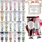 VESPRO 26 Pack Plant Fragrance Hand Cream, Moisturizing Hand Care Cream Gift Set,Mini Hand Lotion Tr