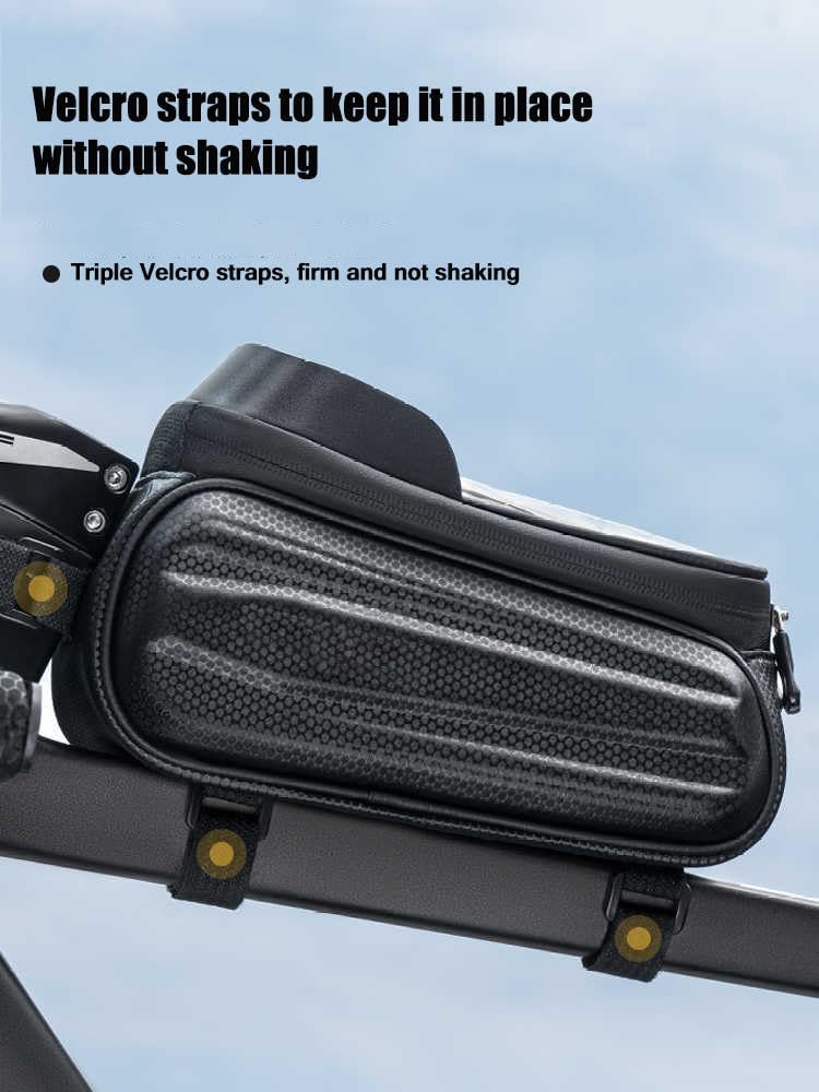 Bike Front Frame Bag for Trek 400, Handlebar Bag, Top Tube Bag, Cycling Pouch, Sensitive Touch Screen Bike Accessories for Phones up to 7 Inch