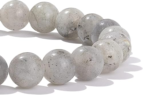 Miniatura 8 de Juego de pulseras de cuentas para hombre de 0.315 in y 0.157 in de piedras preciosas curativas trenzadas con dije de circonita cúbica, pulsera de