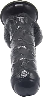 Suave seguridad realista 9.25 pulgadas dlos Adùlt impermeable paquete privado Haojiluo (color: negro)