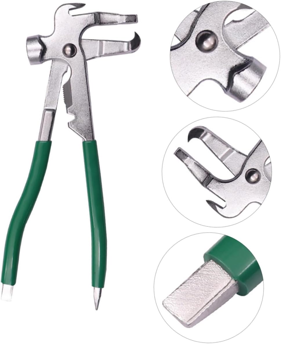 GLEAVI Heavy Duty Tire Balance Pliers Auto Wheel Weight Hammer Wheel Weight Removal Tool for Car Easy to Use
