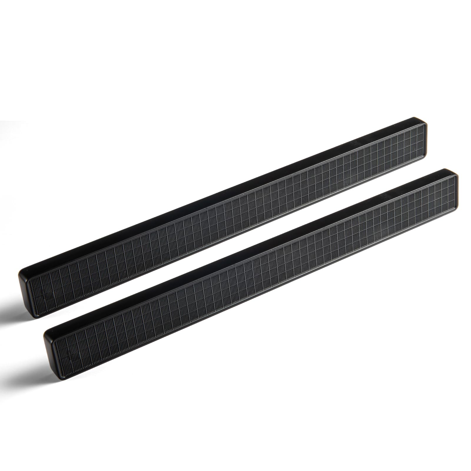 Goo-Ki 6 Pack 7-1/2 Inch （192mm） Hole Center Cabinet Pulls Matte Black Zinc Alloy Kitchen Drawer Pulls Finger Pull Drawer Handles 2061-B-192