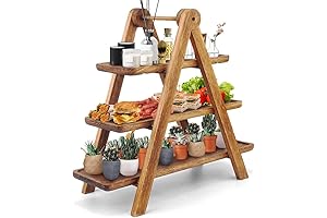 Manspdier Wooden Display Stand