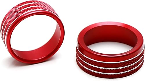 Miniatura 9 de iJDMTOY 2 piezas de consola central de aluminio rojo deportivo 2WD4WD interruptor y luz lateral del conductor de encendidoapagado, cubierta de