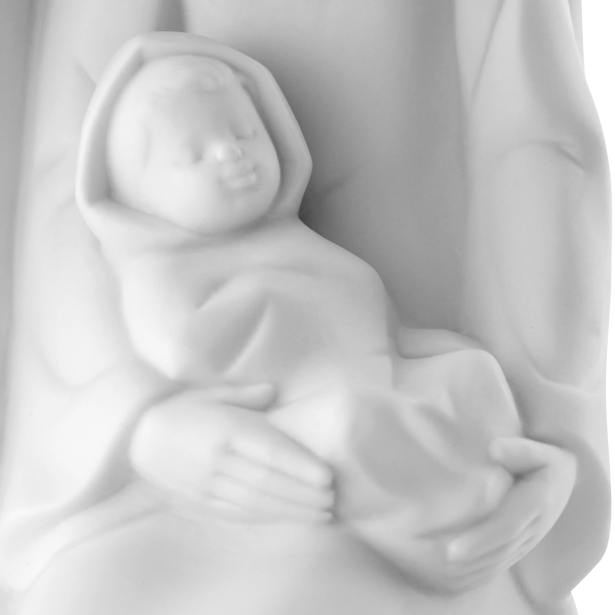 NAO Figura Ha Nacido El Salvador. Nacimiento de Navidad de Porcelana