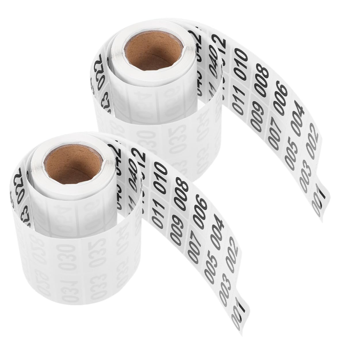 STOBAZA 8 Rouleaux Étiquettes Autocollantes Numérotées Rouleaux, Gestion