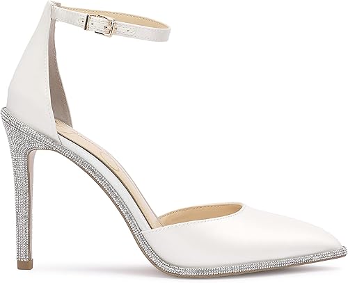 Miniatura 8 de Jessica Simpson Zapatos de tacón alto con correa de tobillo Pemota para mujer