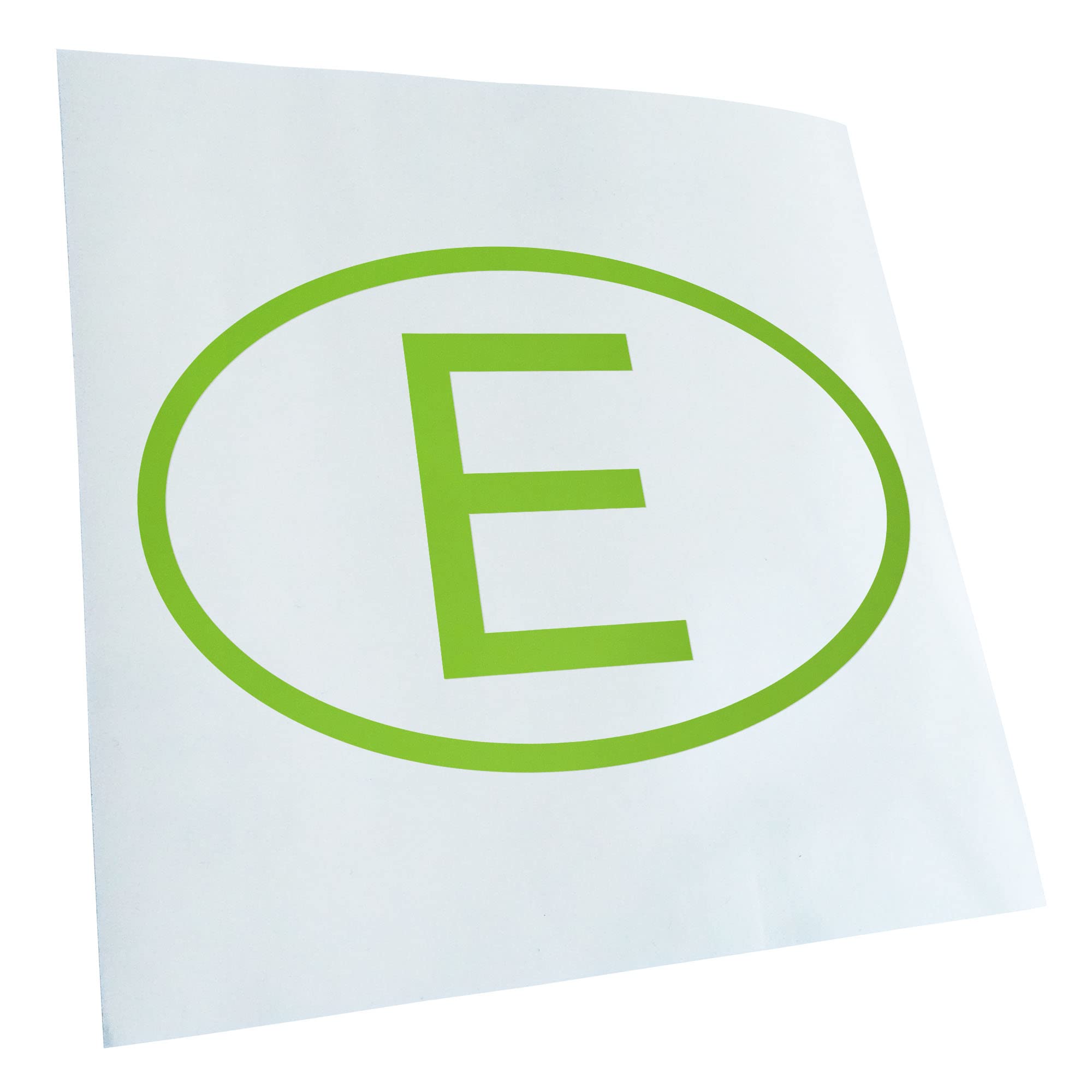 Kiwistar - Car Sticker - Green - 50 x 33 cm Spain E - Rear Window Car Sticker Weatherproof for Car Truck Moped Truck - Sticker Exterior Self-Adhesive Tuning Accessories for Window Vehicle Window