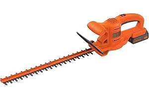 BLACK+DECKER 20V MAX Hedge Trimmer, Battery Powered