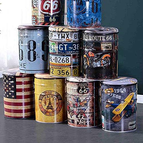 Tabouret de bar industriel LoJax en fer forgé avec coffre de rangement de qualité