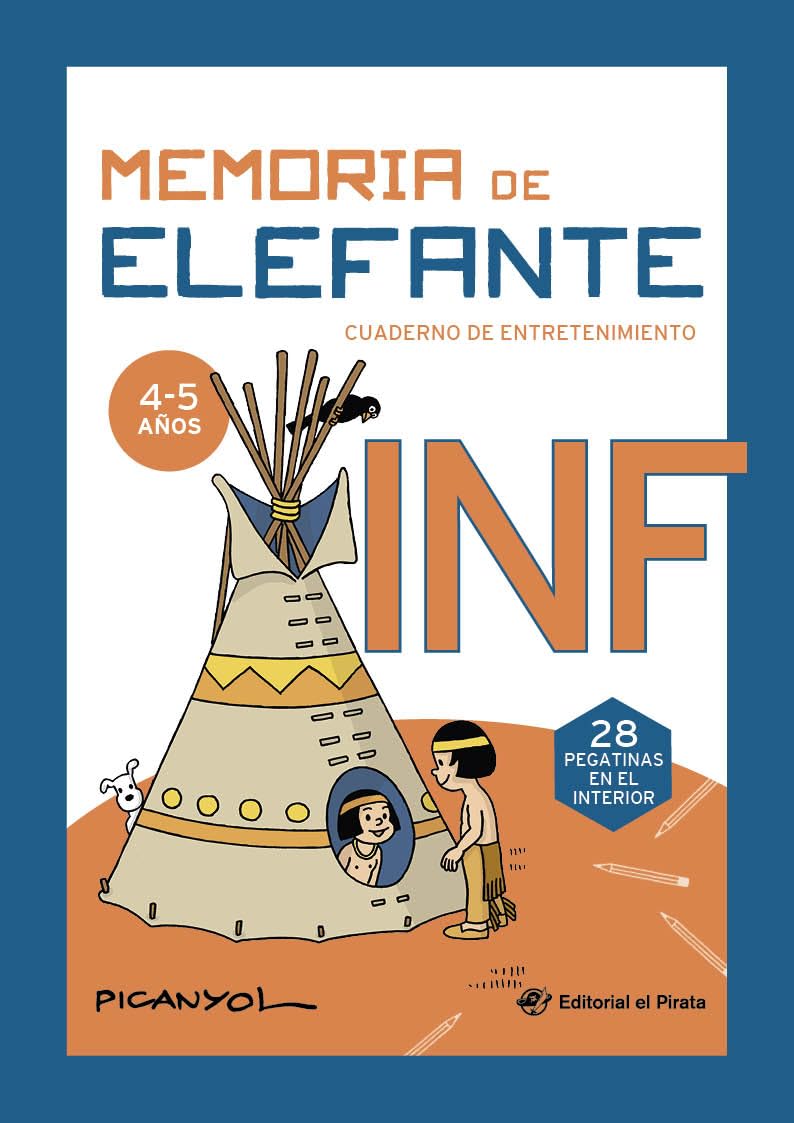Memoria de elefante Infantil: cuaderno de vacaciones: Juegos para niños de 4 y 5 años: Segundo ciclo de infantil: Cuaderno de vacaciones: Cuadernillo ... de entretenimiento para las vacaciones): 7