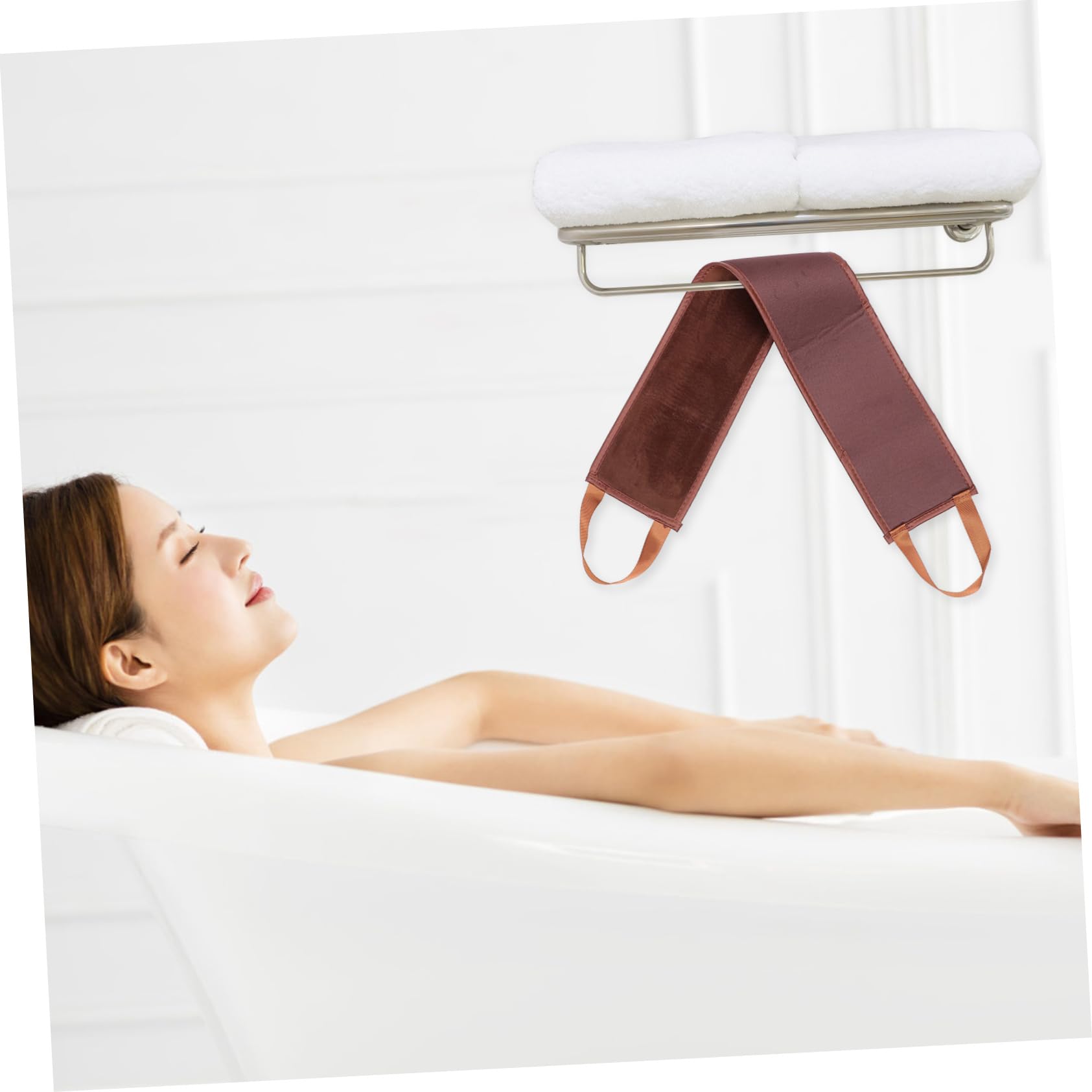 FRCOLOR 5stücke Back Beautify Tape Brauner Massagegurt Für Selbstbräunung Lotionen Und Körperpflege Für Rückenmassage Und Hautpflege Im Bad Oder Spa Leicht Und Angenehm Der Anwendung