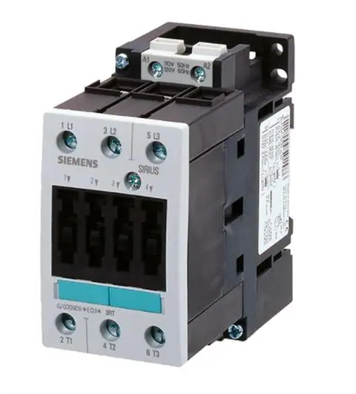 Contacteur 3RT50361BB40 pour commande de moteur 22KW et protection de circuit 400V