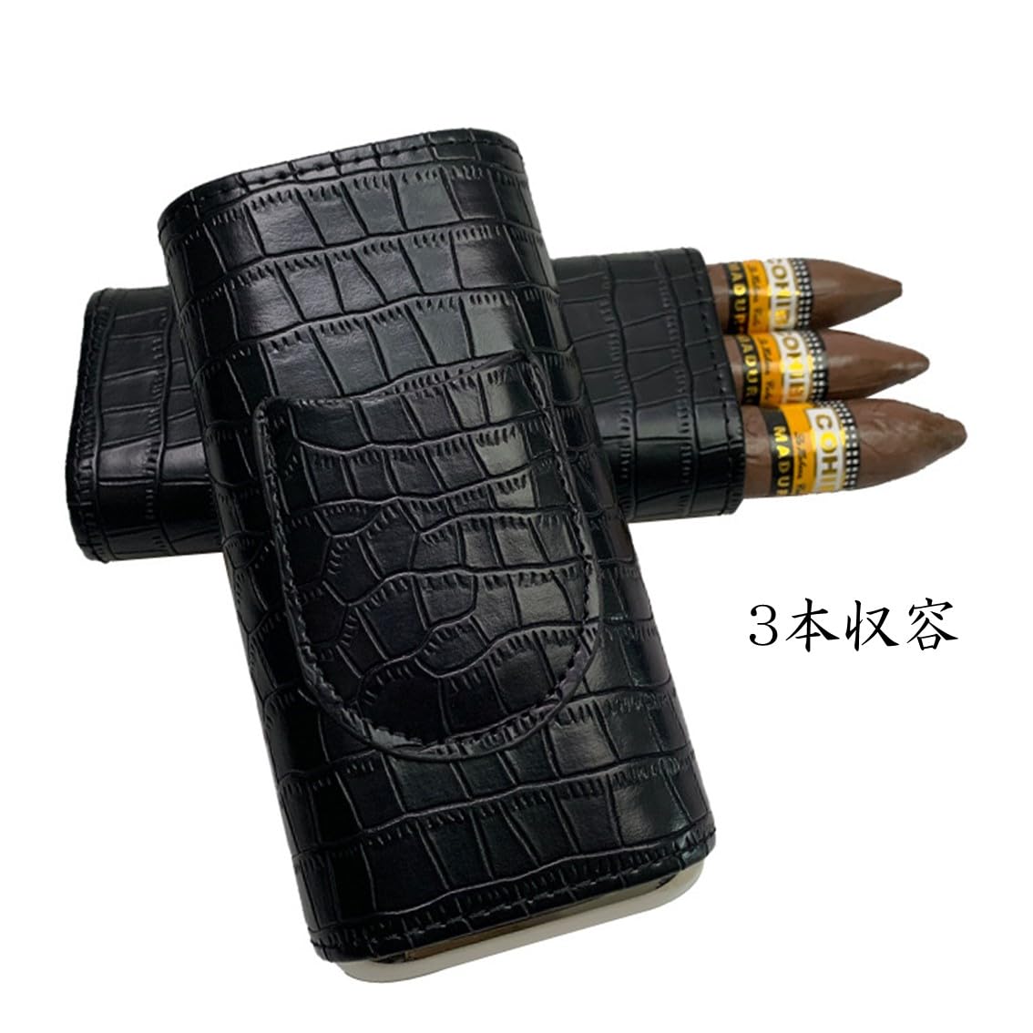 Amazon | Lumk 【日本メーカー】ギフト箱付き 葉巻ケース シガレット